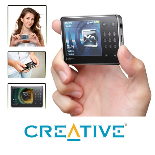 נגן MP4 בנפח 16GB עם  CREATIVE ZEN X-FI WIFI