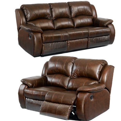 מערכת ישיבה 3+2 מעור אמיתי AMERICAN COMFORT