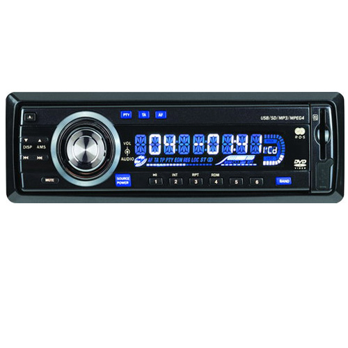 רדיו דיסק DVD DIVX MP3 לרכב כולל חיבור USB