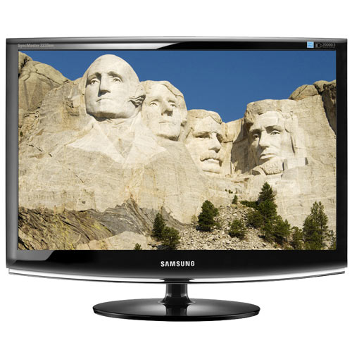 מסך LCD למחשב 24 אינץ' רזולוציית SAMSUNG Full HD