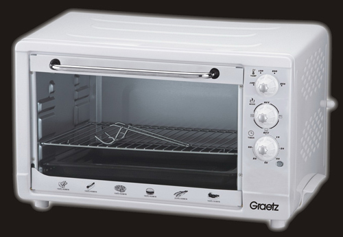 טוסטר אובן 43 ליטר Graetz 1450W