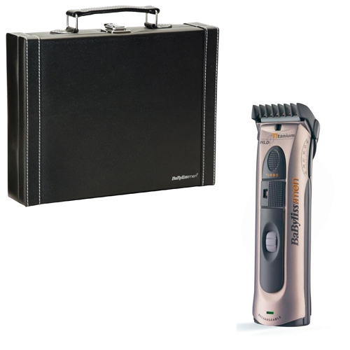 מכונת תספורת נטענת עם להבי טיטניום  BABYLISS