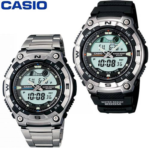 שעון קסיו אנלוגי דיגיטאלי CASIO