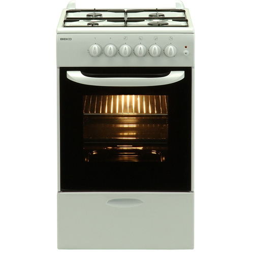 תנור משולב צר 5 תוכניות BEKO דגם CS 41011 S