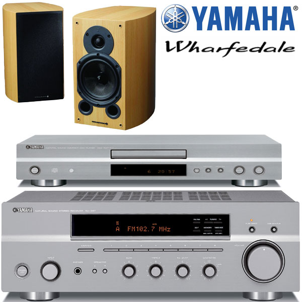 סט מושלם לסטריאו YAMAHA / WHARFEDALE
