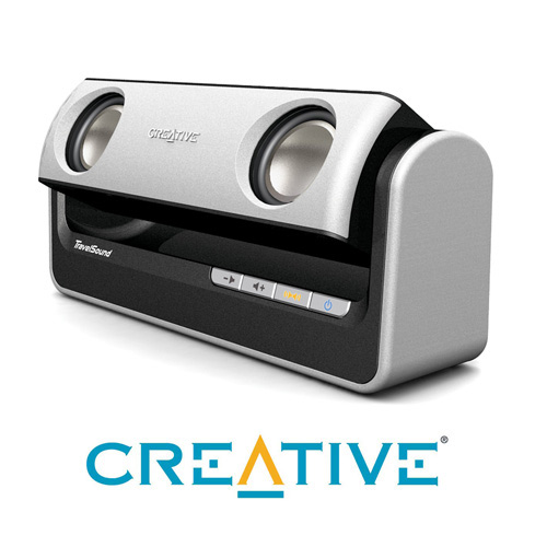 רמקולים ניידים 2.0 עבור נגני CREATIVE MP3