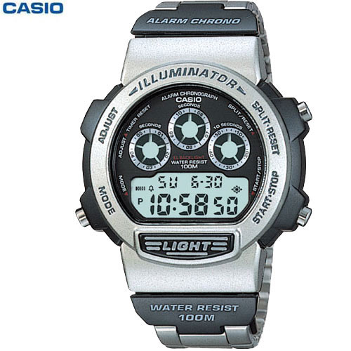 שעון דיגיטלי בעיצוב ספורטיבי לגבר CASIO