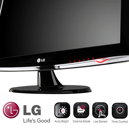 מסך "LCD 18.5 רחב למחשב LG W1953TE