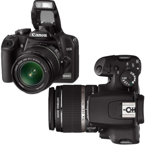 מצלמה דיגיטלית רפלקסית 10 מגה Canon 1000D Body
