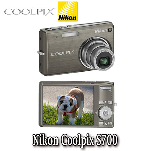 מצלמה דיגיטלית 12 מגה Nikon S700 מחודשת + מתנות