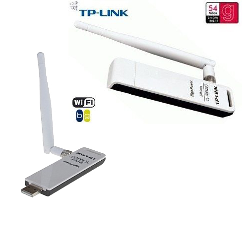 כרטיס אלחוטי בחיבור USB עם אנטנה מובנת TP-LINK