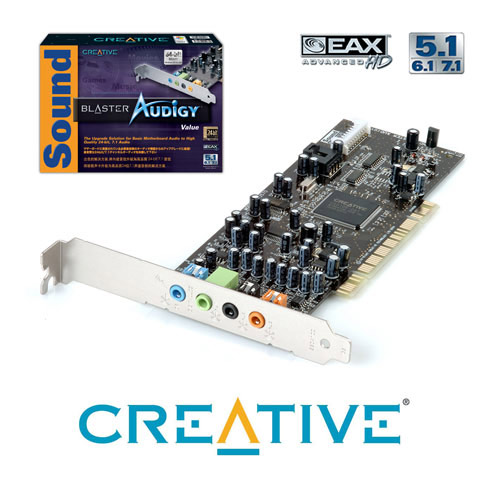 כרטיס קול CREATIVE AUDIGY VALUE