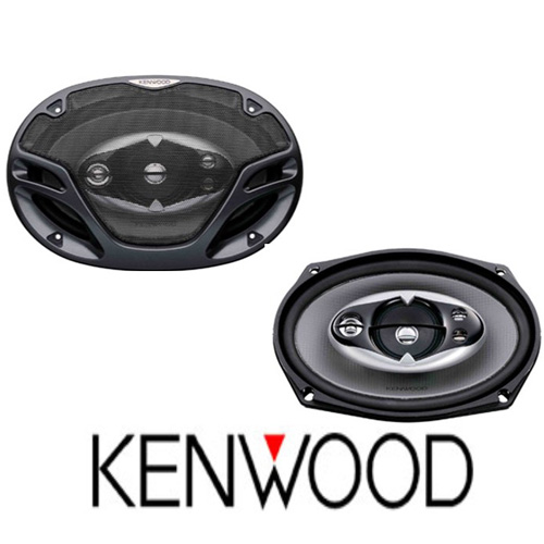 זוג רמקולים 6X9 לרכב בעוצה של Kenwood 500W