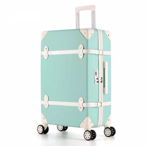 מזוודת טרולי מנעול TSA מובנה גלגלים כפולים H.KLEIN