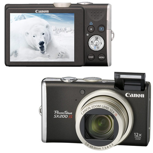 מצלמה 12 מגה Canon PowerShot SX200 IS מחודשת