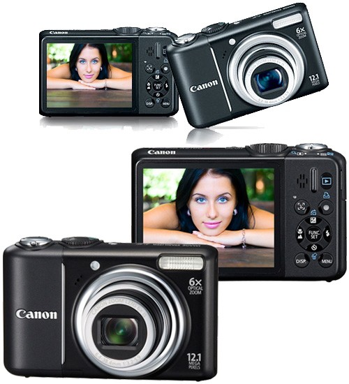 מצלמה דיגיטלית 12.1 מגה CANON A2100IS + מתנות