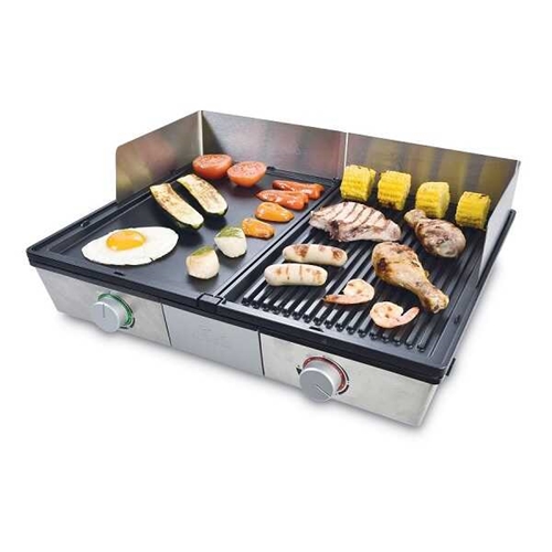 פלנצ'ה חשמלית בעלת פלטות נשלפות SOLIS Deli Grill