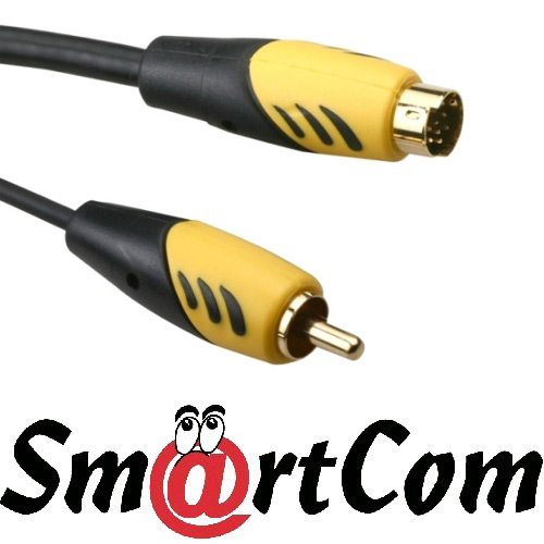 כבל SmartCom RCA  / S-VIDEO 7 pin