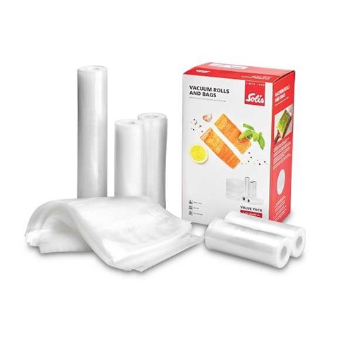 מארז שקיות וגלילי ואקום סוליס SOLIS