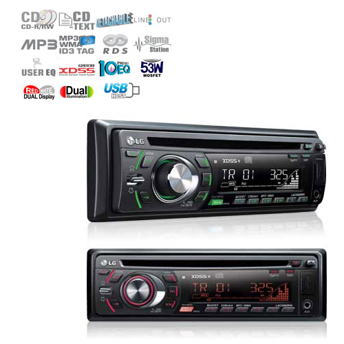 רדיו דיסק MP3 כולל USB מערכת LG XDSS