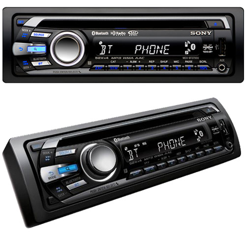 רדיו דיסק לרכב קורא MP3 המשמש כדיבורית  Bluetoot