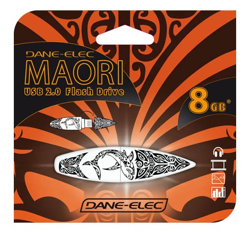 זיכרון נייד חדש ומעוצב בנפח גדול של DANE-ELEC 8G