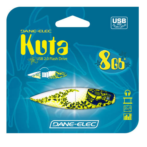זיכרון נייד חדש ומעוצב בנפח גדול של DANE-ELEC 8G