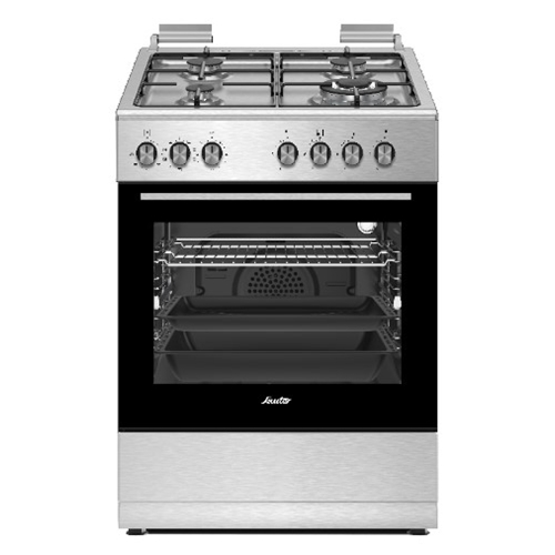 תנור משולב 4 מבערים SAUTER ELEGANT 5760IX נירוסטה