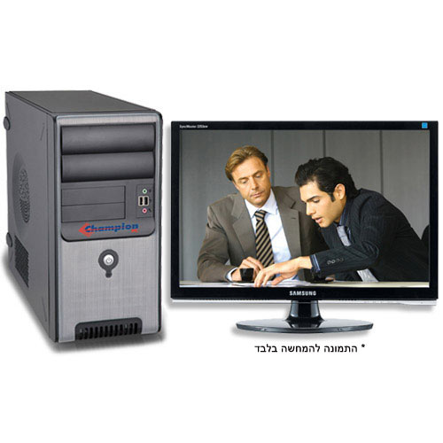 מערכת מחשב כ.מסך GEFORCE 9500GT ומעבד E6300