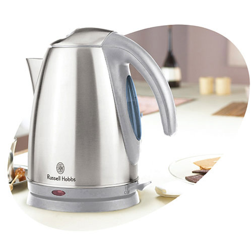 קומקום נירוסטה כסוף RUSSELL HOBBS 3000W