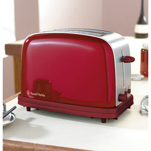 מצנם נירוסטה בצבע אדום  RUSSELL HOBBS