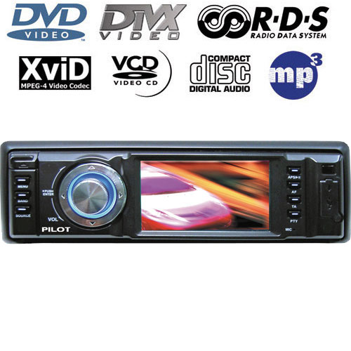 רדיו דיסק DVD/DivX עם BLUETOOTH מובנה ומסך מגע