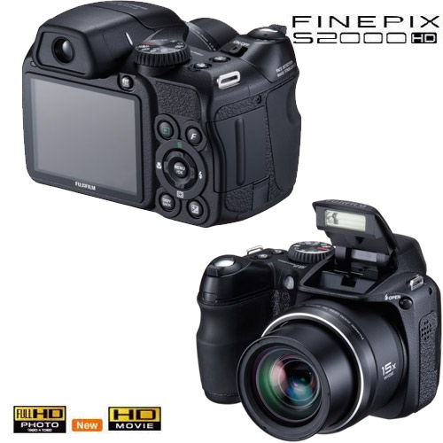 מצלמה דיגיטאלית 10 מגה FUJIFILM S2000H+מתנה