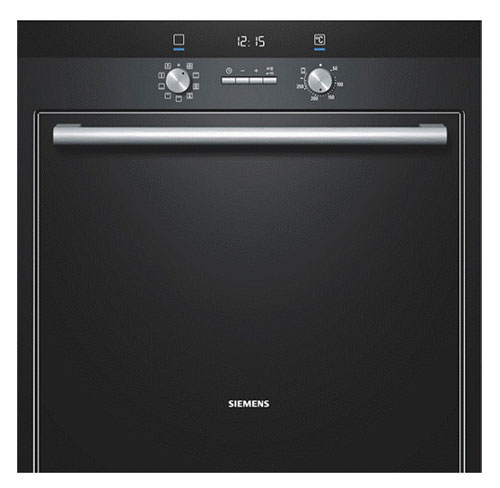 תנור בנוי 8 תוכנ' שחור סימנס ד:HB33AB650
