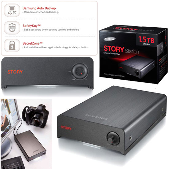 דיסק קשיח חיצוני``3.5 בנפח עצום SAMSUNG 1500GB