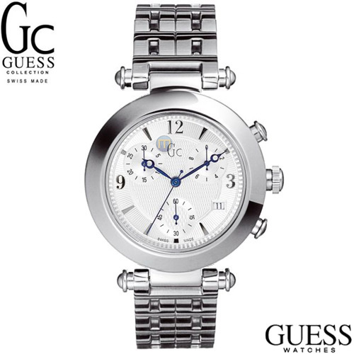 שעון כרונוגרף קלאסי PASHA לאישה GUESS COLLECTION