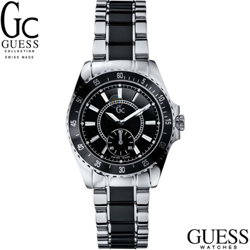 שעון צלילה UNISEX קרמי כסוף GUESS COLLECTION