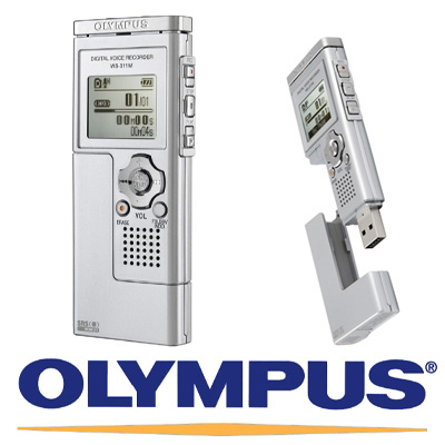 טייפ מנהלים המאפשר הקלטה עד 138 שעות Olympus