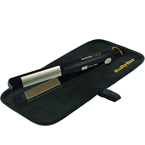 מעצב שיער מחליק מסלסל קרמי nano tech של BaByliss