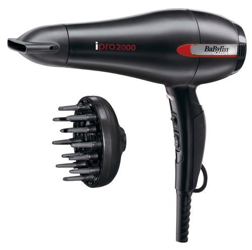 מייבש שיער מקצועי 2000 וואט מנוע AC של BaByliss