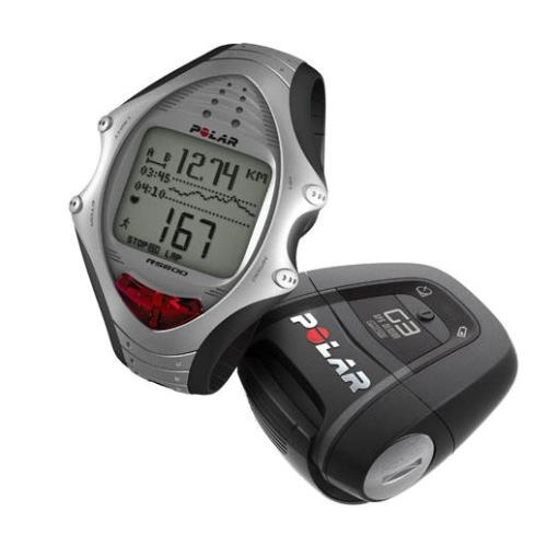 מד דופק   עם חיישן GPS דגם POLAR Rs800