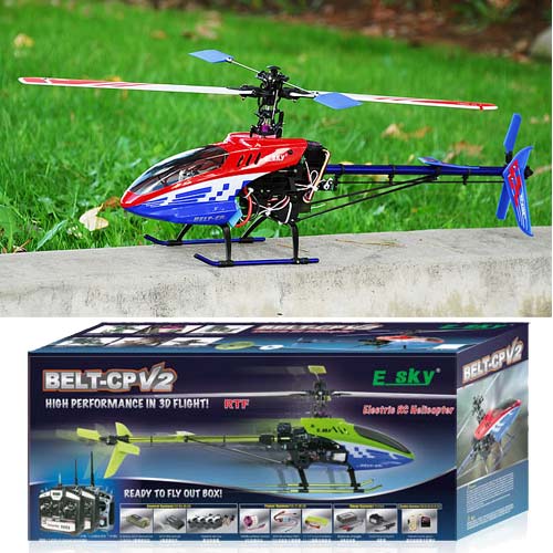 מסוק מקצועי E-SKY Belt CP v2 2.4 מדגמי 2009