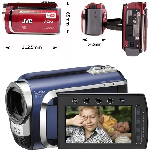 מצלמת וידאו דיסק קשיח JVC GZ-MG630 60GB