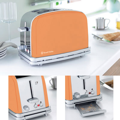 מצנם נירוסטה כתום מסדרת RUSSELL HOBBS COLORS