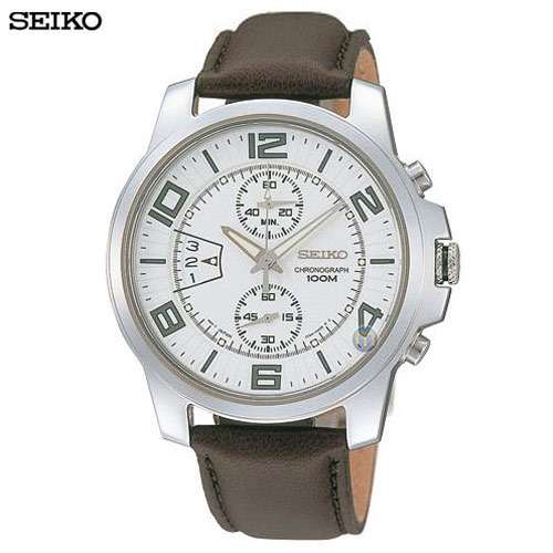 שעון כרונוגרף-אנלוגי ומעוצב לגבר SEIKO