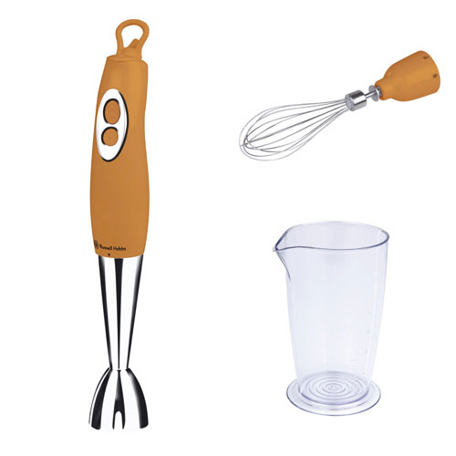 מוט בלנדר ומקצף נירוסטה בספק RUSSELL HOBBS 400W