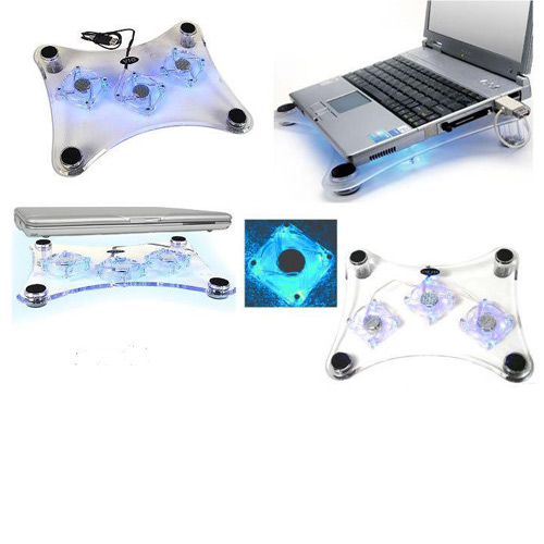 משטח קירור למחשב נייד כולל תאורה Notebook Cool