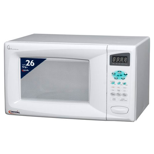 מיקרוגל דיגיטלי משולב גריל 26 ליטר 900W קריסטל