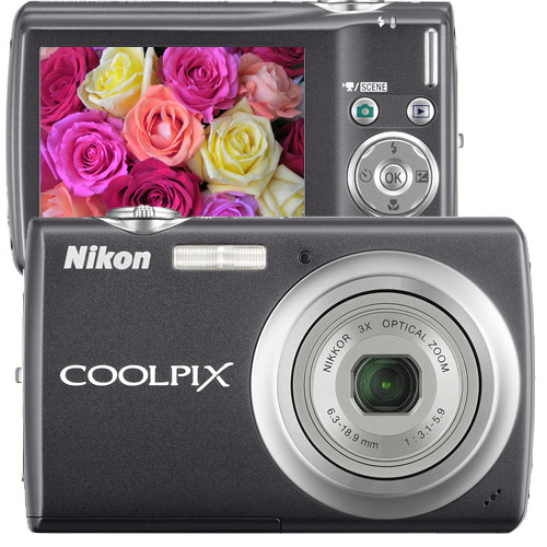 מצלמה דיגיטלית 10 מגה Nikon Coolpix S220+מתנות