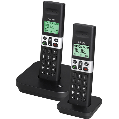 טלפון אלחוטי ושלוחה נוספת FUJICOM STYLE 1805